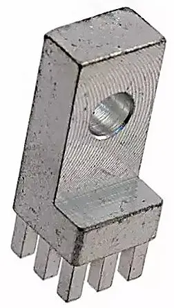 Produktfoto 1 von Wurth Elektronik Messing Schraubanschlussklemme, 9 Stränge, gewinkelt 130A