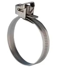Produktfoto 1 von Jubilee Edelstahl Schlauchschelle Band mit Schnellverschluss, mit Schlitzsechskantschraube 50 mm