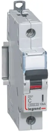 Produktfoto 1 von Legrand DX3 Miniaturüberlastschalter Typ C, Pol 1-polig 32A 400V ac, Abschaltvermögen 10 kA DX