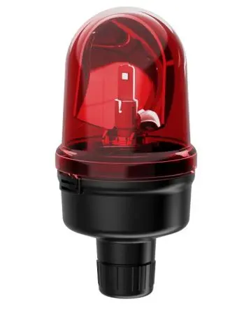 Produktfoto 1 von Werma 885 LED Signalleuchte Rot 24V Basis x 200 mm