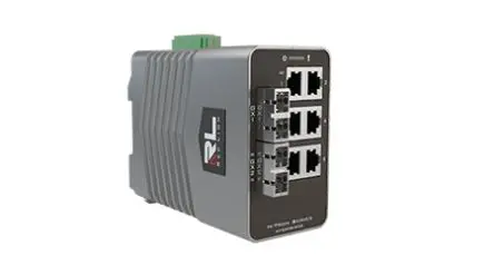 Produktfoto 1 von N-Tron Industrial-Ethernet-Switch 8-Port Managed