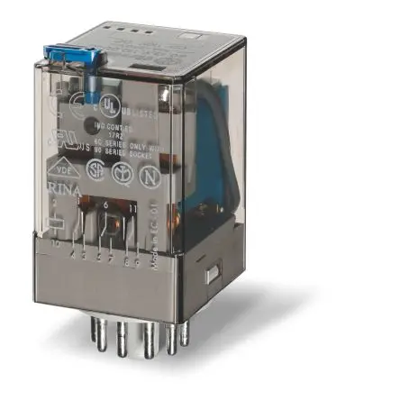 Produktfoto 1 von Finder 60 Relais 36V ac Spule Dreipoliger Umschalter 6A 2.2 W