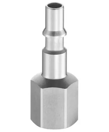 Produktfoto 1 von PREVOST Stecker für pneumatische Schnellkupplung, Behandelter Stahl 3/8 in Buchse, BSP