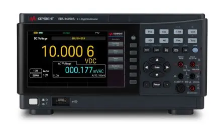 Produktfoto 1 von Keysight Technologies EDU34450A Werkbank Digital Multimeter Echteffektivwert, CAT I, CAT 750 V ac / 3 A ac 3 A dc, 100