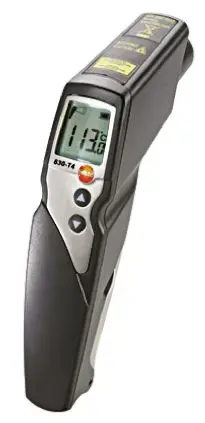 Produktfoto 1 von Testo 830-T4 Infrarot Thermometer, -30 °C 30:1, bis 400 °C, ±1°C, °C, F
