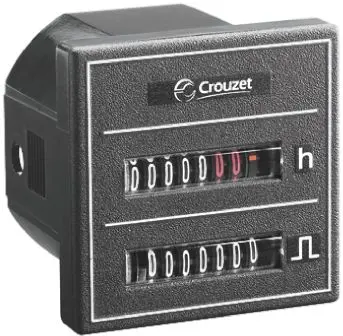 Produktfoto 1 von Crouzet CMM48 Stundenzähler Addier Zähler Mechanisch 8-stellig 30V dc