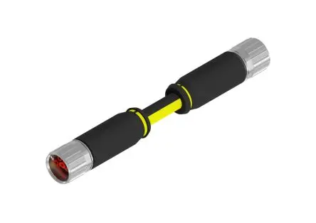Produktfoto 1 von CONEC 58-25 29 mm B23 Anschluss Buchse 9-polig Buchse 1.5A Kabel IP65, IP67