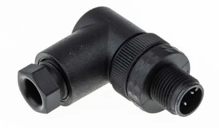 Produktfoto 1 von Hirschmann E M12 M12 Rundsteckverbinder Stecker 4-polig Stecker 4A Kabel IP67