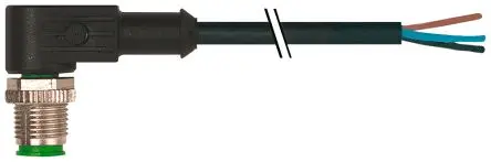 Produktfoto 1 von Siemens 3RK 5 mm M12 Rundsteckverbinder Buchse 5-polig Buchse 4A Schraubanschlussklemme IP67