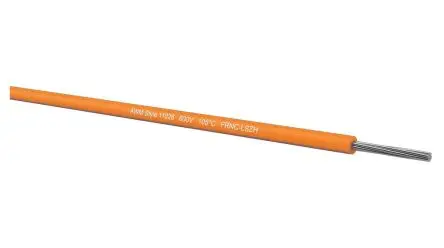 Produktfoto 1 von Kabeltronik UL11028 Schaltdraht, 20 AWG 250 m Orange 20 Litzen Modifizierter Polyphenylen-Ether
