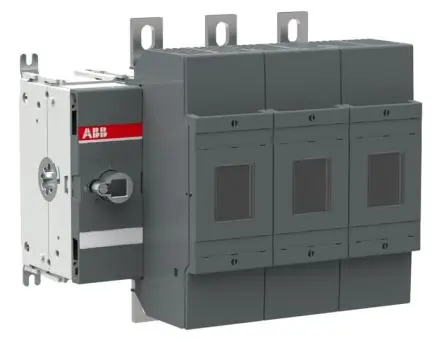 Produktfoto 1 von ABB OS Sicherungsschalter-Trennschalter / 3-polig 400A Umschlossen, B1-B4 Sicherungsgröße