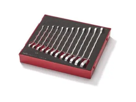 Produktfoto 1 von Teng Tools Schraubenschlüsselsatz Ratschen-Kombischlüssel, 12-teilig