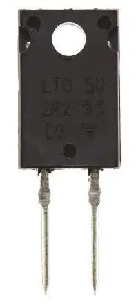Vishay LTO50 Dickschicht Widerstand, Radial 150 Ω 5 % / 50 W
