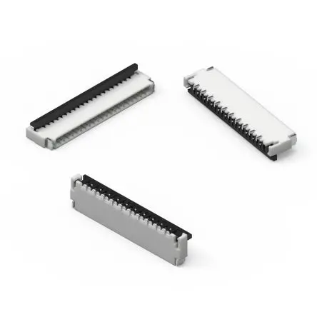 Produktfoto 1 von Wurth Elektronik WR-FPC, Oberfläche Horizontal FPC-Steckverbinder, 2-polig, Raster 1 mm