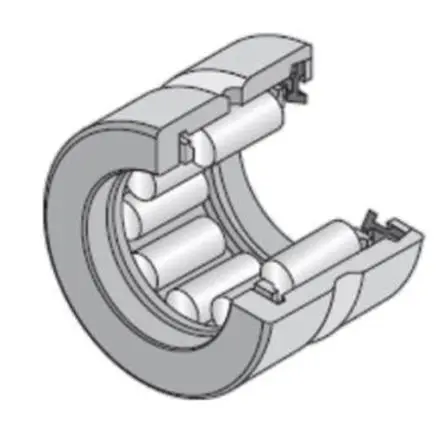 Produktfoto 1 von NTN Rollenlager 1-reihig Nadellager 7.2 kN CN 10000U/min RNA4900L/3AS / Außen-Ø 30 mm Außen-ø 8.5 kN 10000U/min,