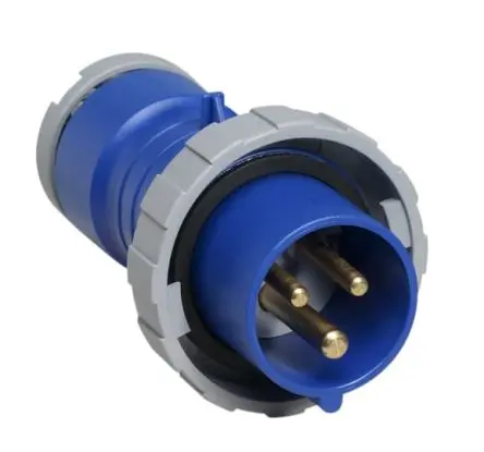 Produktfoto 1 von Amphenol Industrial 2CMA1 Leistungssteckverbinder Rot 3P+PE, 415V Gerade IP67, IP69 16A