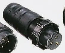 Produktfoto 1 von Switchcraft EN3 Standard Rundsteckverbinder Buchse 3-polig Buchse 7.5A Kabel IP68, IP69K