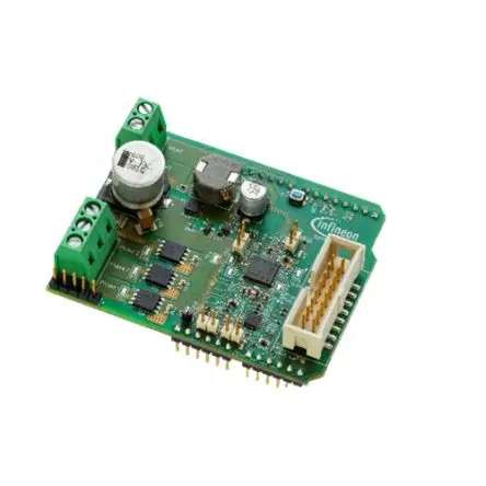Produktfoto 1 von Infineon TLE9185QX/TLE9185QX V33 Evaluierungsplatine, BLDC-Shield TLE9185QX/TLE9185QX V33 Bürstenloser Gleichstrommotor,