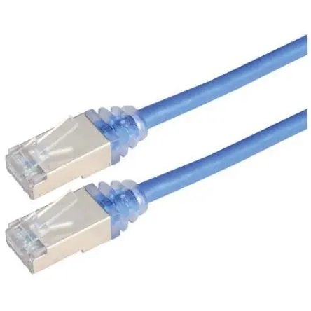 Produktfoto 1 von L-Com TRD Ethernet-Kabel, 3 ft, Blau, A Gerade Stecker Abgeschirmt Stecker, B RJ45, Polyvinylchlorid