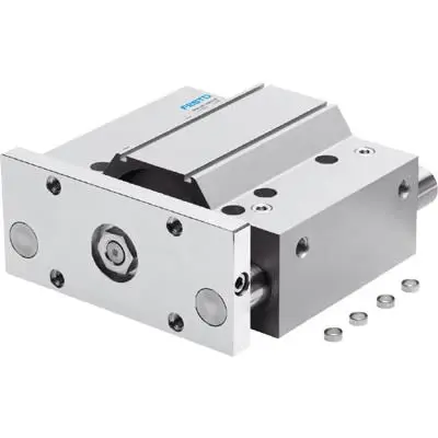 Produktfoto 1 von Festo DFM 170971 Pneumatik-Führungszylinder 125 mm Doppeltwirkend, Bohrung Ø 100 mm bis 10 bar