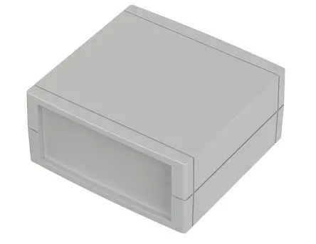 Produktfoto 1 von Bopla Unimas; Unimas-Gehäuse; Polystyrol; Hellgrau IP40 Breite 132 mm Höhe 60 mm Länge 135 mm