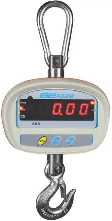 Produktfoto 1 von Adam Equipment Co Ltd SHS 150 Hängend Waage 150kg / Auflösung 20 g