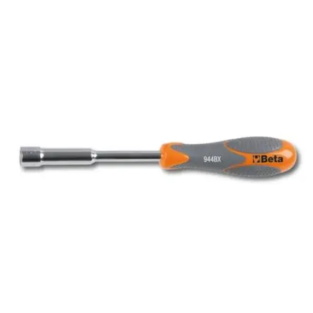 BETA 6 mm Sechskant Steckschlüssel-Schraubendreher, Länge 245 mm / Klinge 125 mm