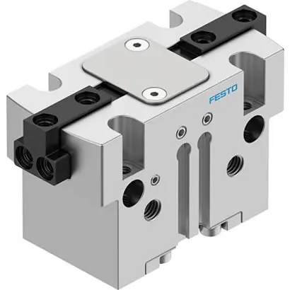 Produktfoto 1 von Festo HGPT Pneumatikgreifer, Doppeltwirkend-Ausführung, 2 Greifarme, Parallel, 8 bar max.