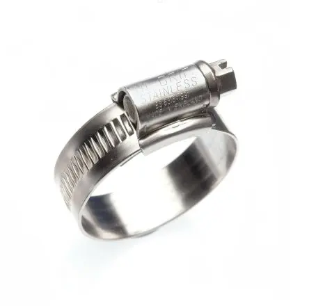 Produktfoto 1 von HI-TORQUE Edelstahl 316 Schlauchschelle Schnappschlauchschelle, mit Schlitzsechskantschraube 22 mm