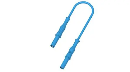 Produktfoto 1 von Electro PJP Bananenstecker 36A, Blau, 1000V, 1500 V