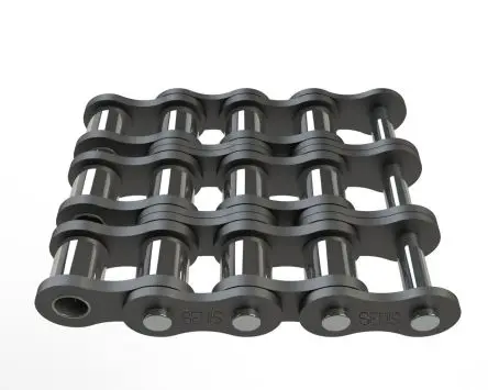 Produktfoto 1 von Sedis 311N Rollverschluss Edelstahl 3 Rollenkette ISO 606 (DIN 8187), Teilung 15.875 mm, Länge 5 m
