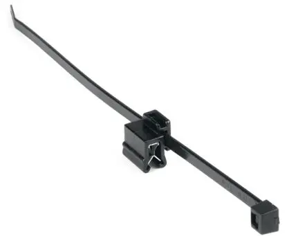 Produktfoto 1 von HellermannTyton T50ROSEC5B Nylon 6.6 Kabelbinder Lösbar Schwarz 4.6mm x 200 mm