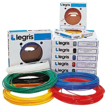 Produktfoto 1 von Legris 1025P Druckluftrohr Nylon Rot 8 mm x 25 m bis 25 bar
