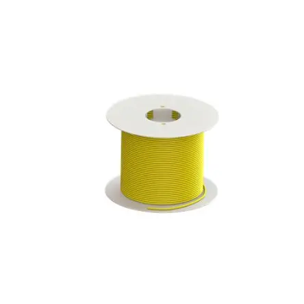Produktfoto 1 von CALTEST Messleitung 12A, Gelb Silikon-isoliert 100 m, 1000V