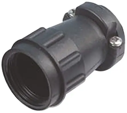 Produktfoto 1 von ITT Cannon Trident Kabelklemme, Kabel-Ø 21 mm Nylon Schwarz 79.3mm x 34.3 mm x 79.3 mm
