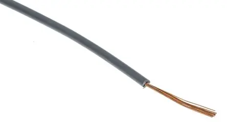 Produktfoto 1 von Lapp H05Z-K Schaltdraht 0.75 mm² 100 m Grau Ø 2.8 mm Raucharm, halogenfrei (LSZH) Vernetzte Isolierung