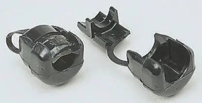 Produktfoto 1 von SES Sterling DM Kabeltülle 10.1mm bis Ø 12.5mm Loch ø 22.5mm PA 6 Schwarz