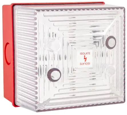 Clifford & Snell SD40IS LED Dauer Signalleuchte 26.4V Klar Oberfläche, Ø 91.5 mm x 81.5 mm IP65