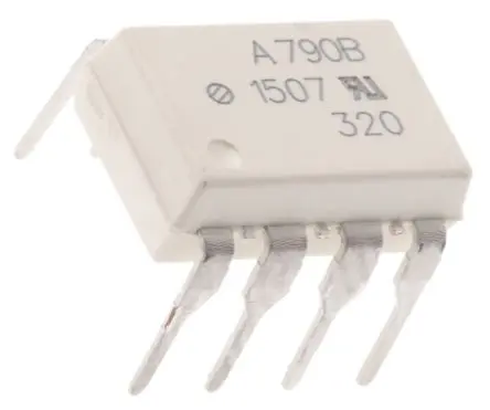 Produktfoto 1 von Broadcom Isolationsverstärker 5.5V 3 V 1-Kanal, 8-Pin PDIP