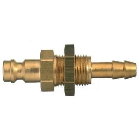 Produktfoto 1 von Legris Pneumatische Schnellsteckkupplung, Messing vernickelt 4 mm Buchse, Einzelabschaltung