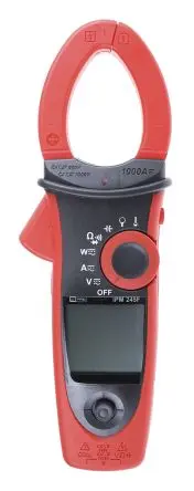 Produktfoto 1 von RS PRO IPM245F Stromzange Stromstärkenmesszange 1 kA CAT IV, CAT III 1000 V ac, 1000 V dc / 1 kA, 100 kΩ, ISO-kalibriert