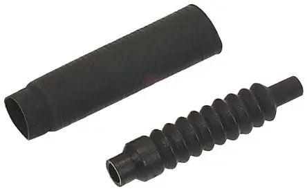 Produktfoto 1 von TE Connectivity 202C6 Wärmeschrumpfschlauch, Gerade, Polymer, Schwarz 22.4 mm, 1-Wege 150 °C