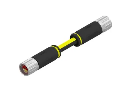 Produktfoto 1 von CONEC 57-25 23.8 mm B17 Anschluss Buchse 7-polig Buchse 1.5A Kabel IP65, IP67