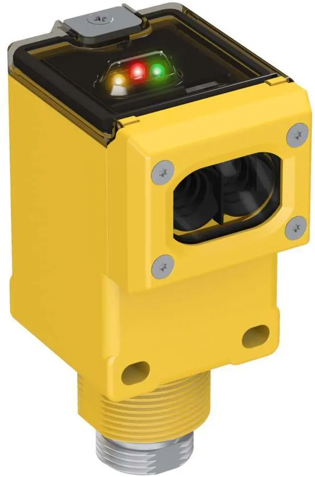 Produktfoto 1 von Banner zylindrisch Optischer Sensor, Bereich 450 mm, SPDT Elektro-mechanisches Relais Ausgang, 5 Pin Mini Style QD