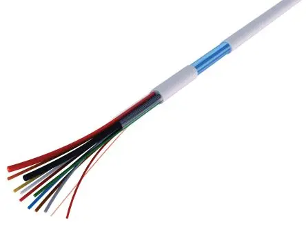 RS PRO Tranxalarm Steuerkabel, 6-adrig Geschirmt Weiß, 100 m, Polyvinylchlorid