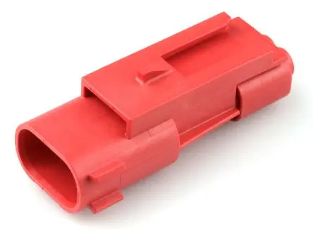 Produktfoto 1 von Molex 207778 Stecker Steckverbindergehäuse 3.6 mm, 2-polig / 1-reihig Gerade, Panel