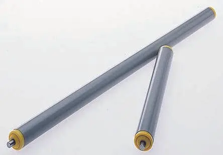 Produktfoto 1 von Interroll Kunststoff, Rund Transportrolle Ø 20 mm x 350 mm, Federbelastet Spindel 6 mm, Stahl 367mm