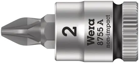 Produktfoto 1 von Wera 1/4 in Bit Buchse SW 1/4 x 100mm