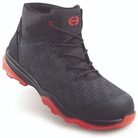 Heckel RUN-R PLANET, Herren, Sicherheitsstiefel Schwarz mit Nichtmetall-Schutzkappe, Größe 35 3