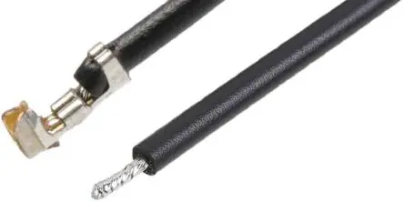Produktfoto 1 von Molex PicoBlade 79758 Crimpdraht Nicht abgeschlossen, Schwarz, 150 mm